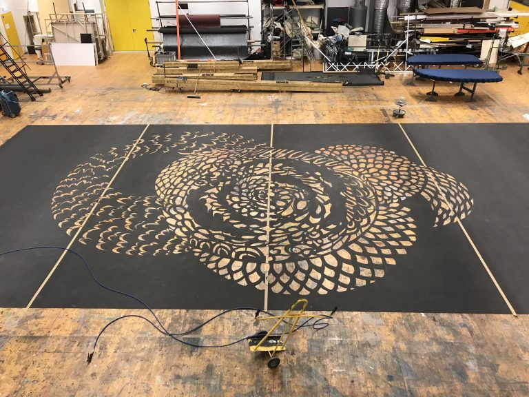 „En Julefortelling“ (Christmas Carol) for Nationaltheatret in Oslo
Scenic Painting, 2023