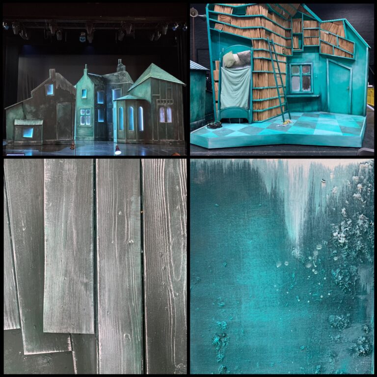 „En Julefortelling“ (Christmas Carol) for Nationaltheatret in Oslo
Scenic Painting, 2023