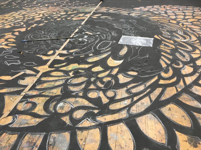 „En Julefortelling“ (Christmas Carol) for Nationaltheatret in Oslo
Scenic Painting, 2023